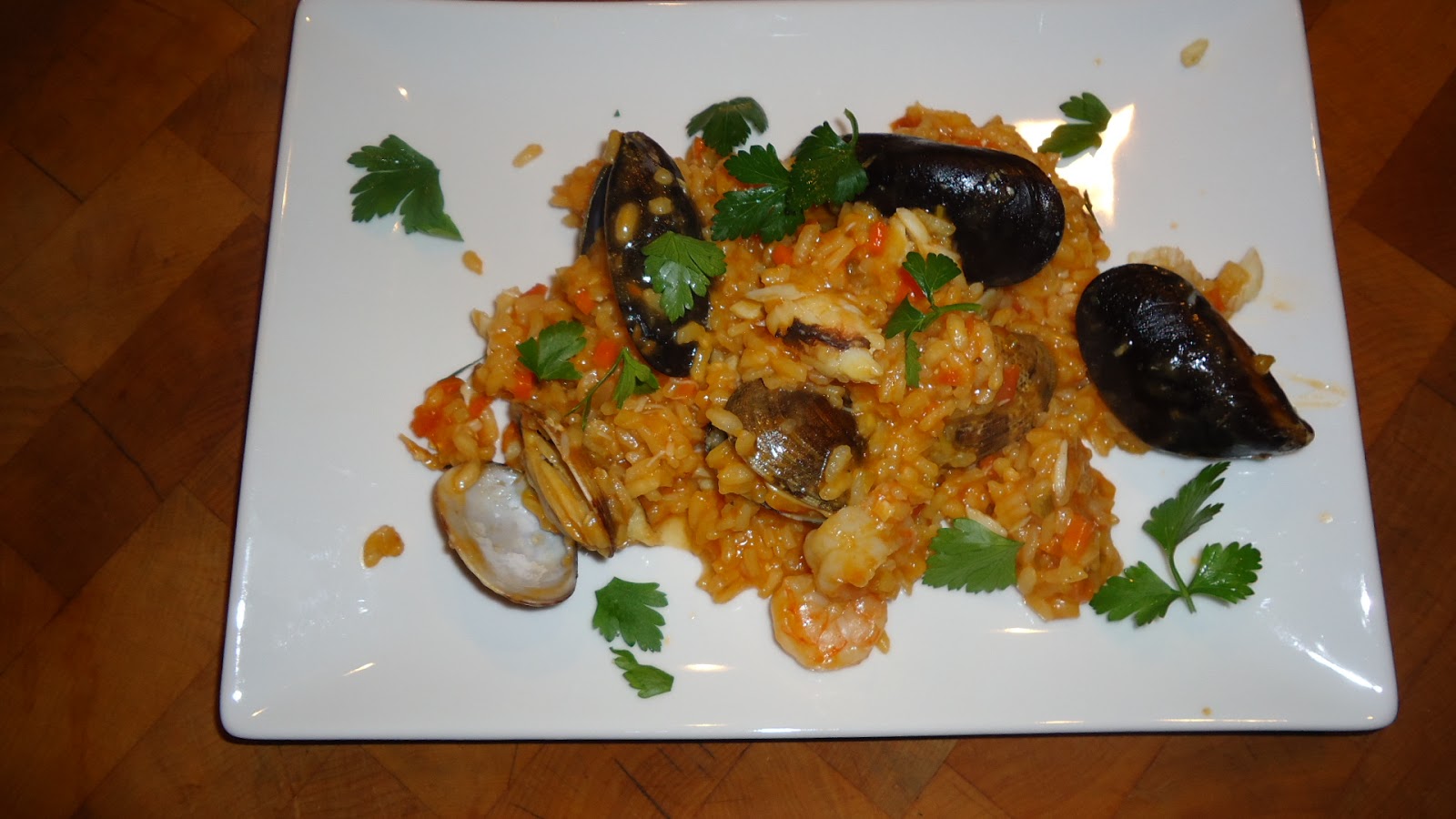 Imagine Organics Recipes and Cooking Videos: Crab Risotto, With Saffron