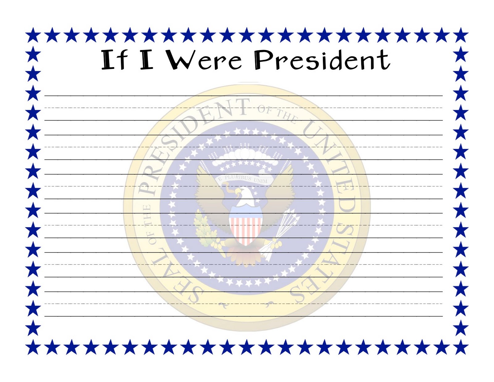 Presidents Day Writing Paper 8 Review Official If I Were Presidents Day Writing Paper 8 Review Official If I Were
