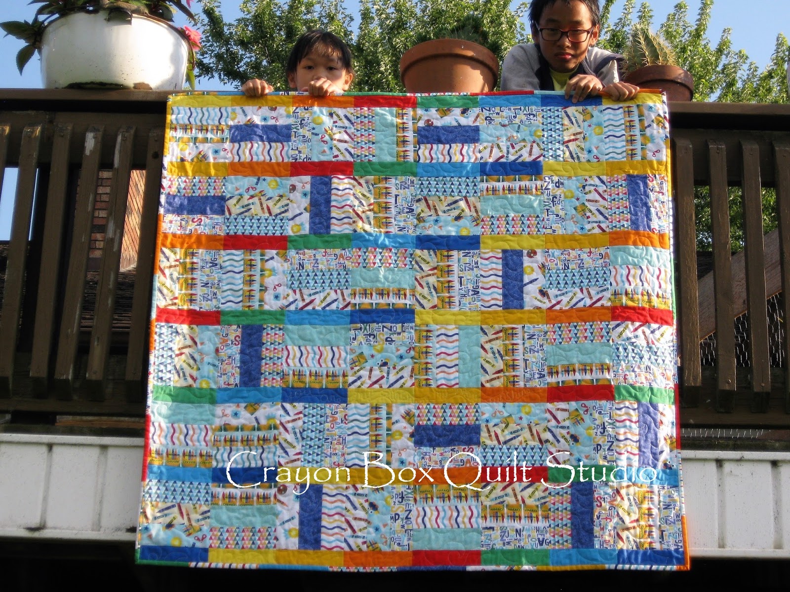 Crayon Box Quilt Studio Baby Rory's Crayons