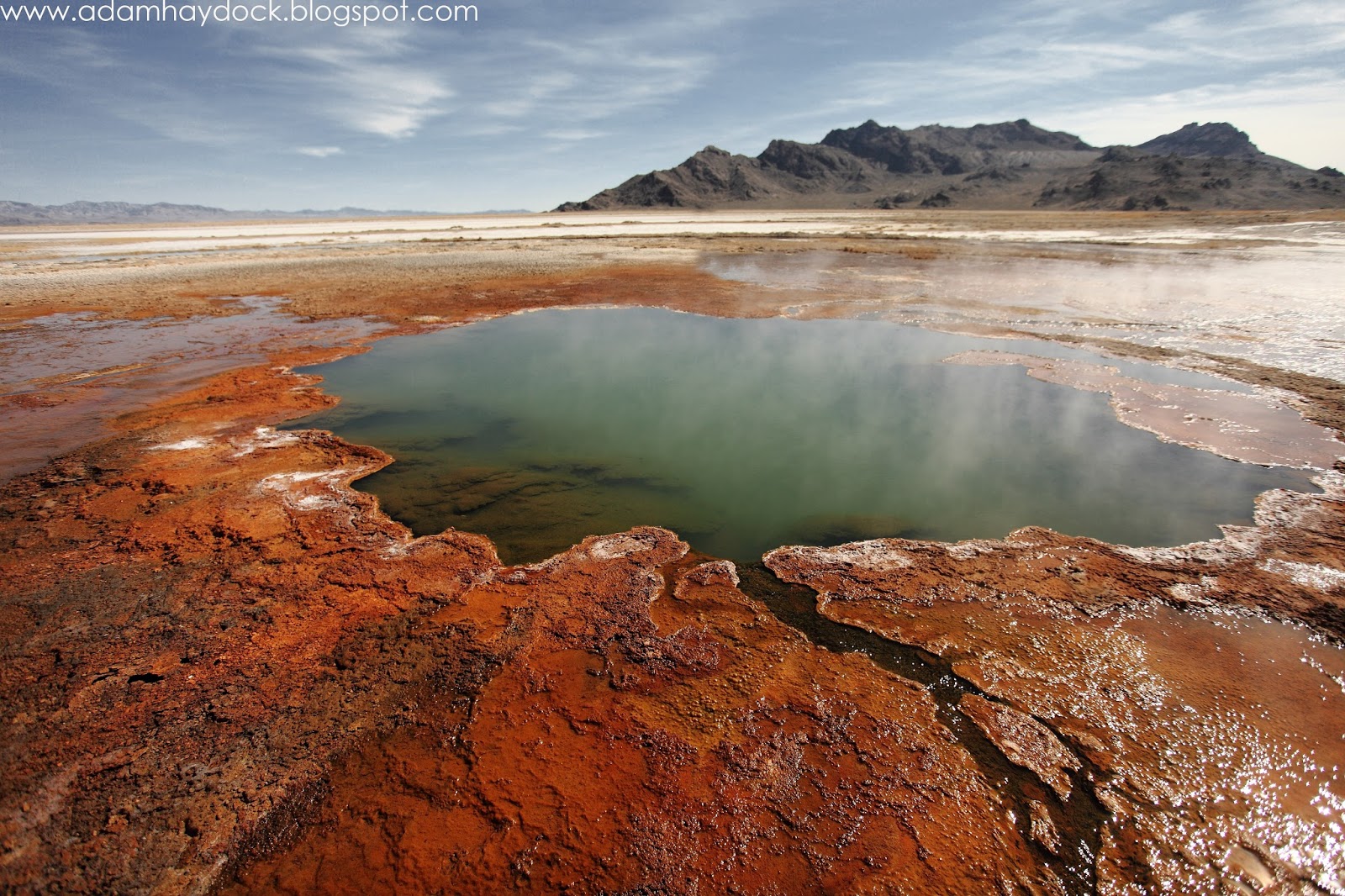 THE CAVES & HOT SPRINGS OF THE TOOELE BASIN, UTAH ADAM HAYDOCK