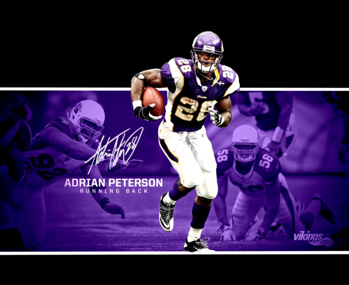 Collection of Adrian Peterson Wallpaper on