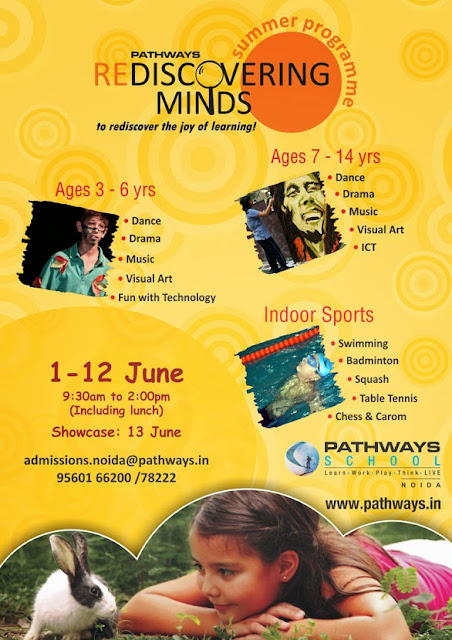 Summer Camp for Kids at Pathwatys School, Noida