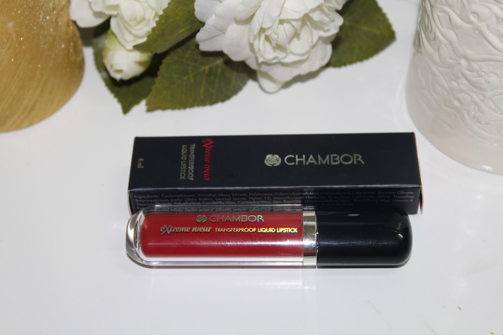 My Love Affair With Makeup Chambor Extreme Wear Transferproof Liquid