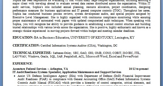 it audit readiness systems specialist sample resume format sap project manager resume sample job description