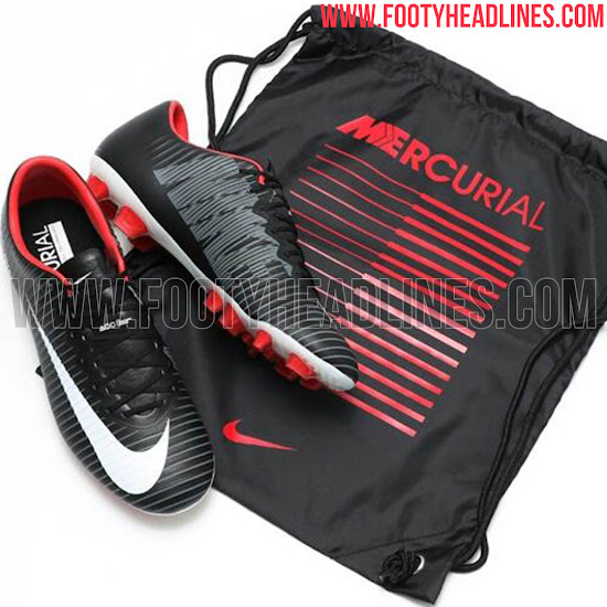 Nike Mercurial Vapor Ultra Flyknit Ice Black Blue Football