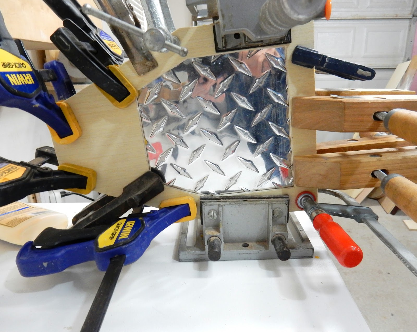 Jax Design Diamond plate tool box