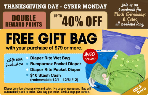 Best Black Friday and Cyber Monday Cloth Diaper Deals at www.neverfullbag.com - Homespun Aesthetic