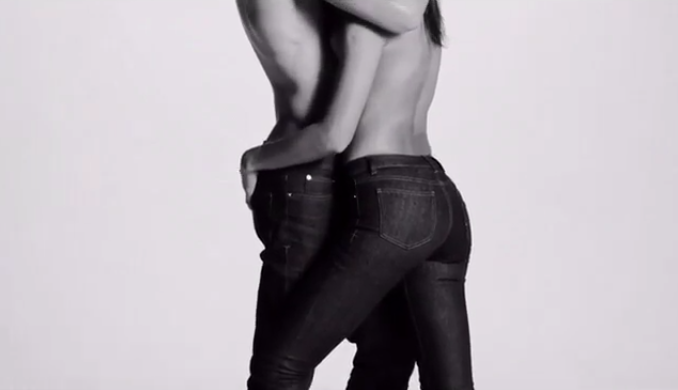 Irina Shayk goes completely nude for Givenchy Jeans campaign