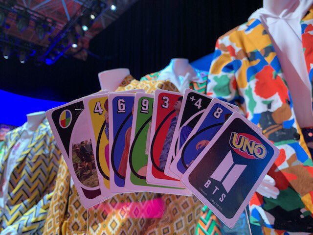 juego de cartas uno bts