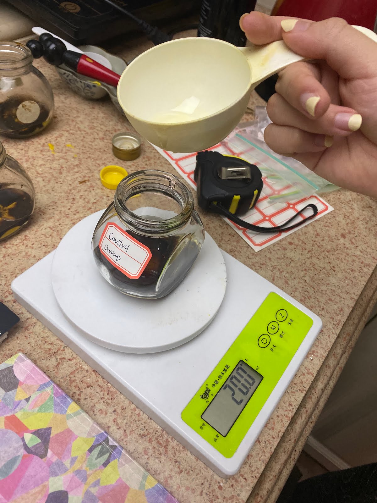 First Experiment how do emulsifiers and stablizers affect the