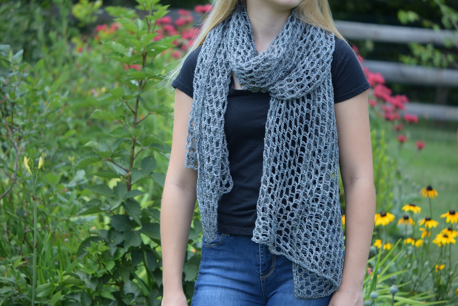Sterling Lace Scarf