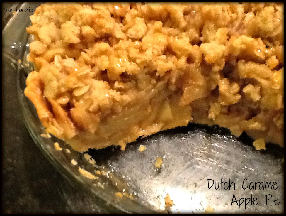 Utah Munchies Dutch Caramel Apple Pie