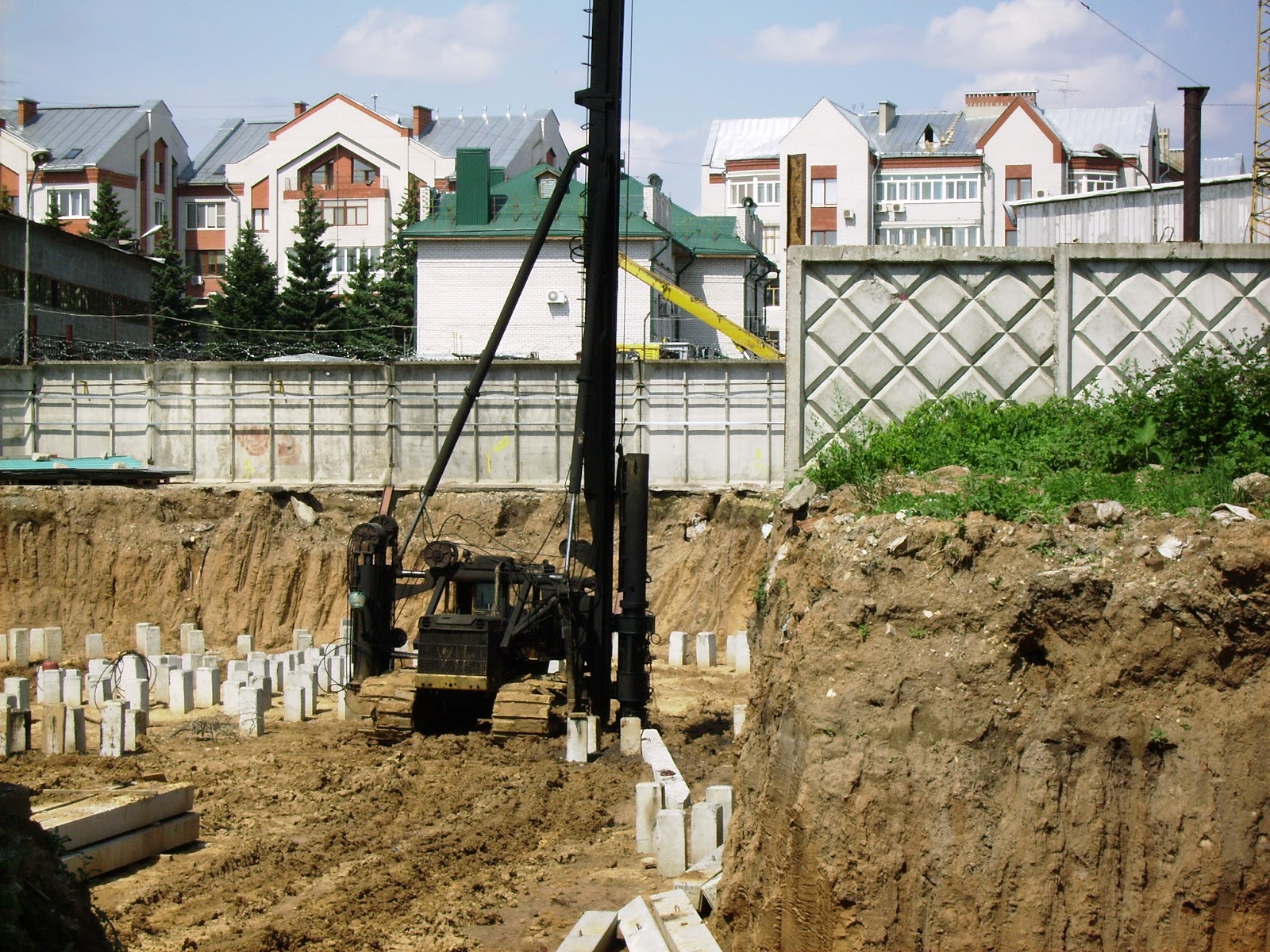 Выпор грунта при забивке свай