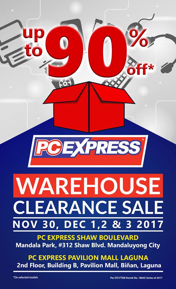 PC Express Warehouse Clearance Sale, Offers Up to 90 Off On Selected Items