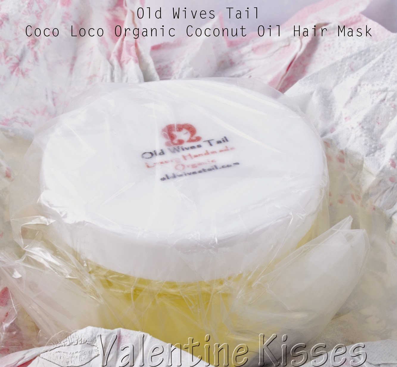 Valentine Kisses Old Wives Tail Coco Loco Organic Coconut Oil Hair