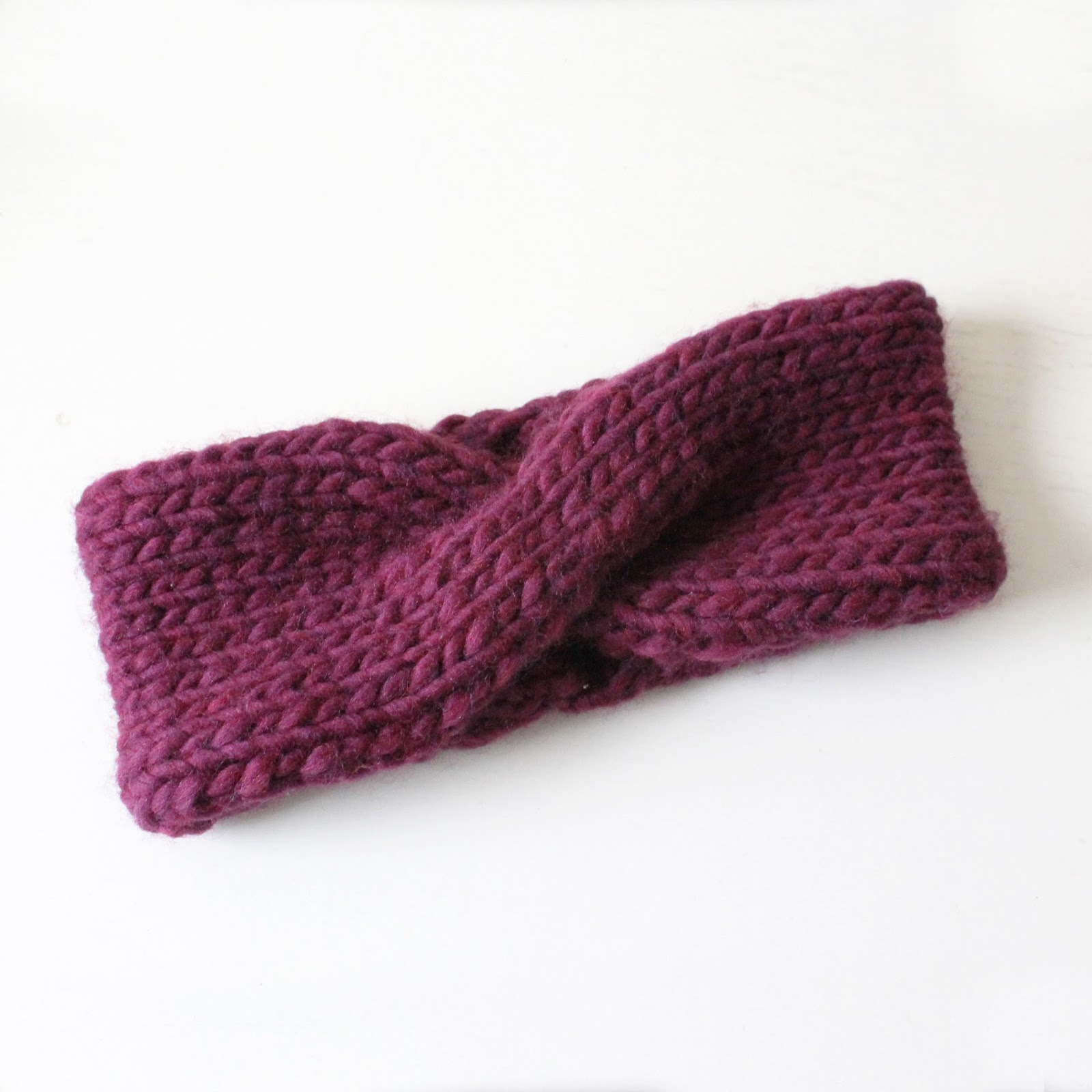 owlswakeup: DIY Easy Knit Turban Headband