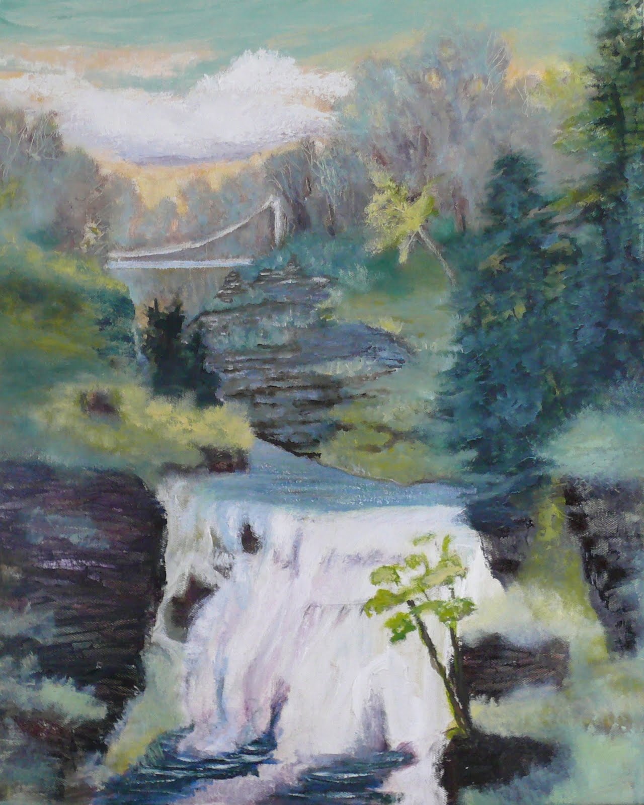 100 Bridges Suspension Bridge, Ithaca, NY