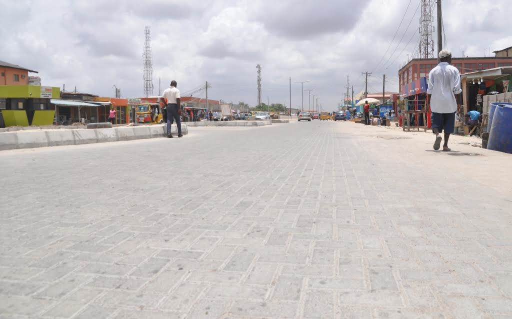 Photos Newly constructed Ago Palace Way, Okota, another promise kept