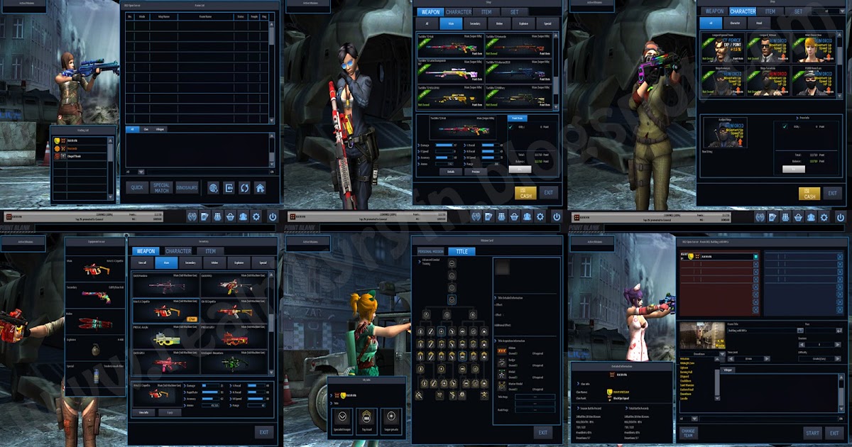 Rikyryfn Pointblank Offline 2019 Terbaru 100 Work