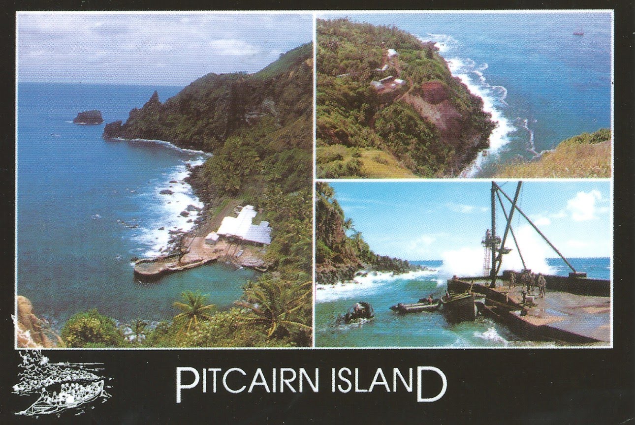 MY POSTCARDPAGE PITCAIRN ISLAND British Overseas Territory
