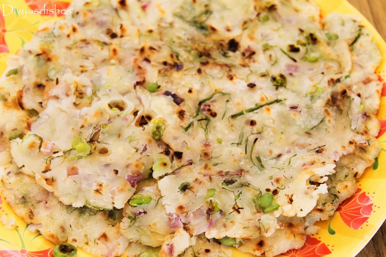 DelightFulDishes Avarekalu / Lilva Beans & Sabsige Soppu / Dill Leaves