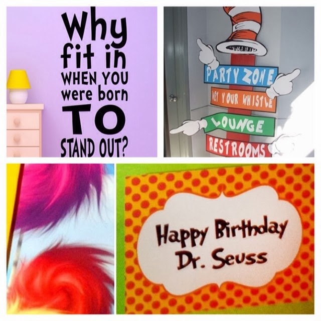 Giggle Bean Dr. Seuss decorations