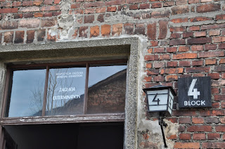 Visita a Auschwitz en diciembre de 2013