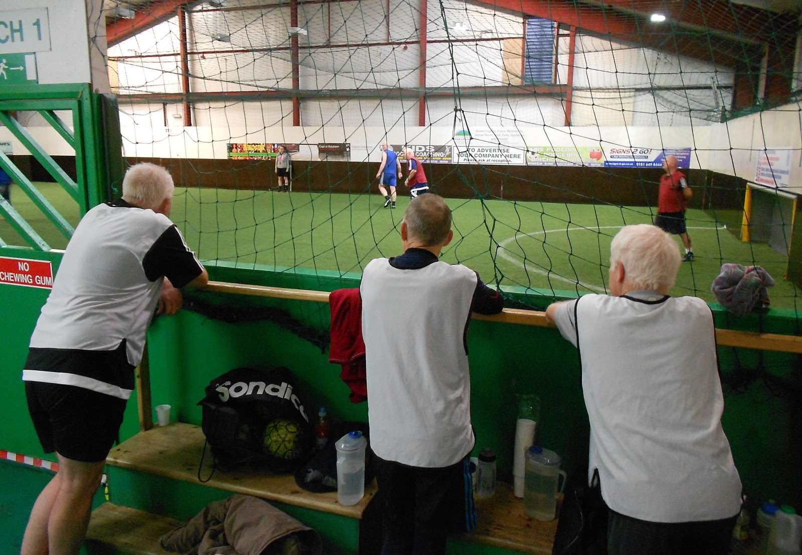 Soccerdome Wirral Walking Football Club IT MAY BE WINTER OUTSIDE...