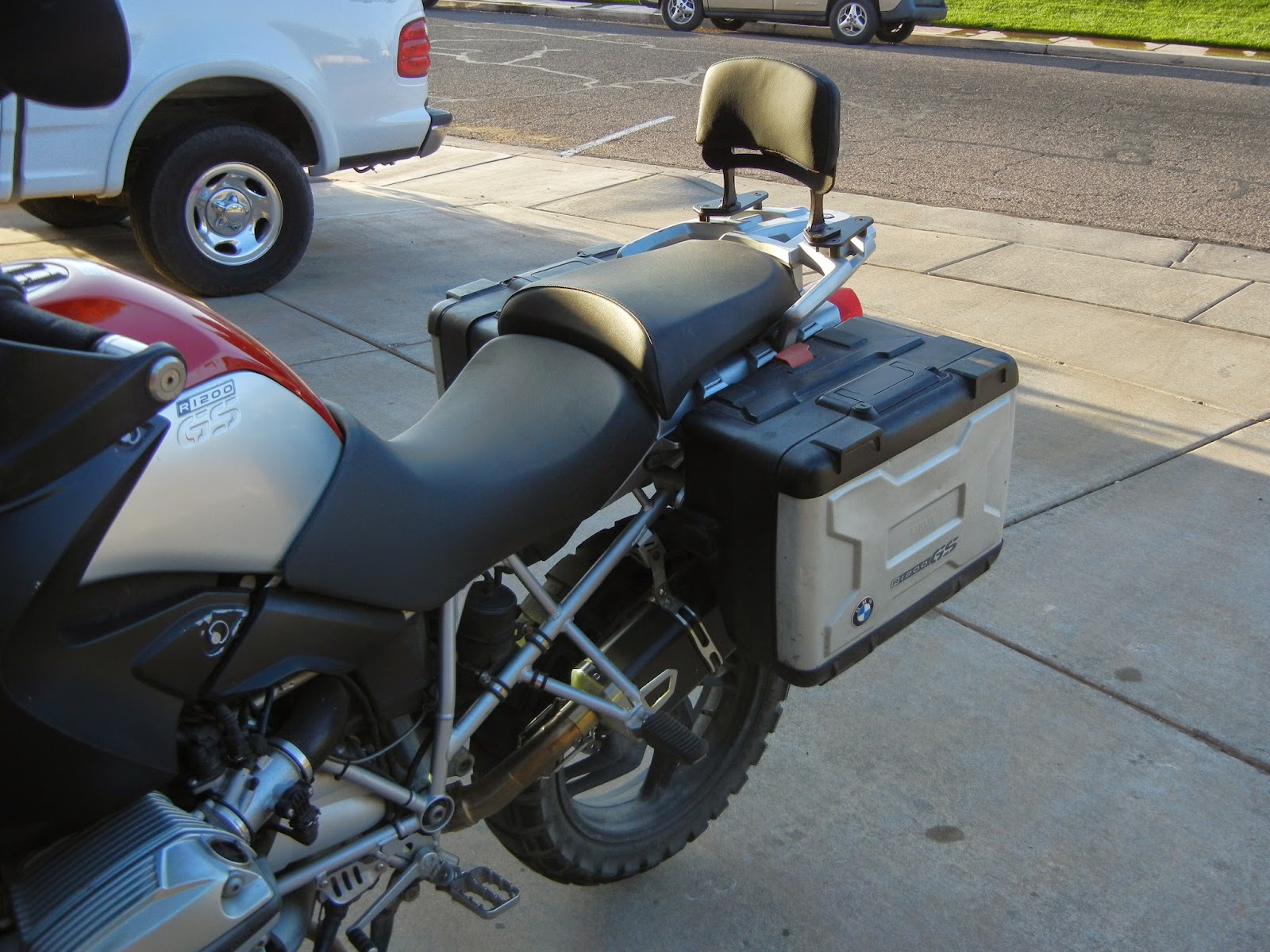 BMW r1200gs Adventure задний кофр