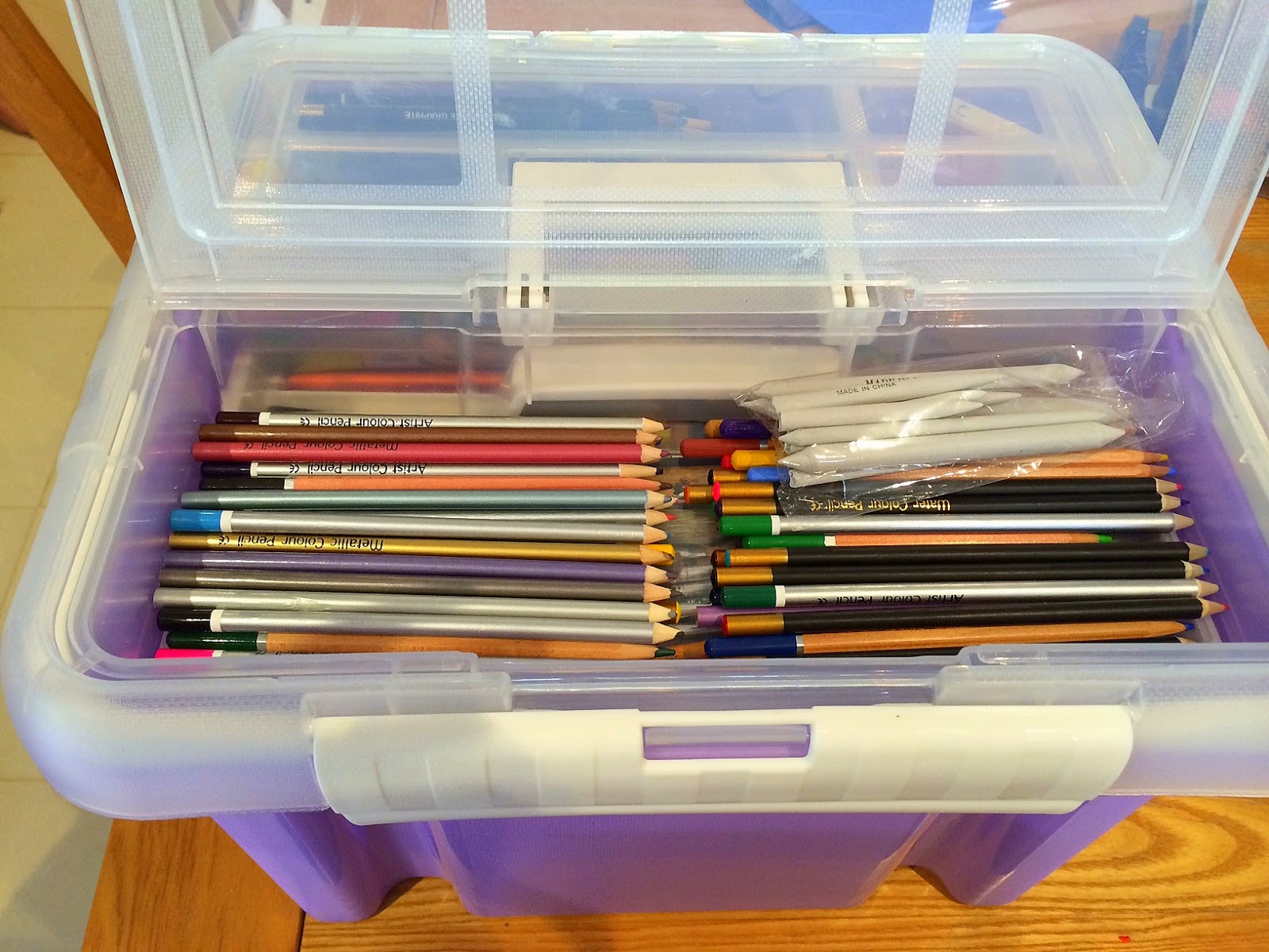 Portable Art Supply Box