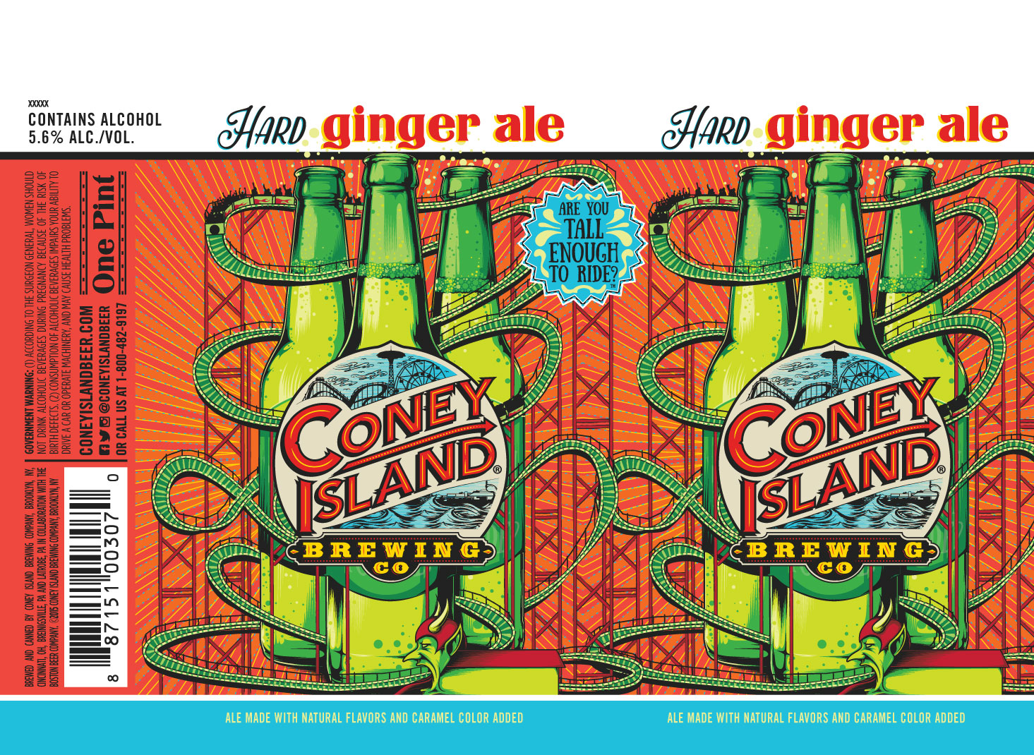 Coney Island Expands Hard Soda Line With Orange Cream & Ginger Ale
