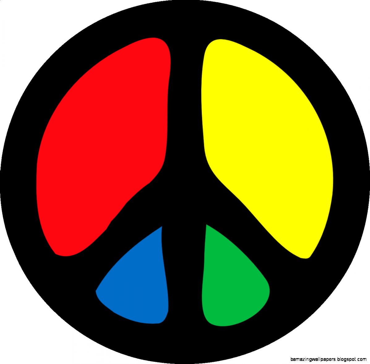 Colorful Peace Sign Clipart  Clipart Panda   Free Clipart Images