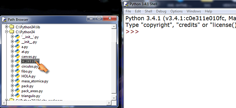 APRENDER A PROGRAMAR CON PYTHON: T3. IDLE DE PYTHON 4.