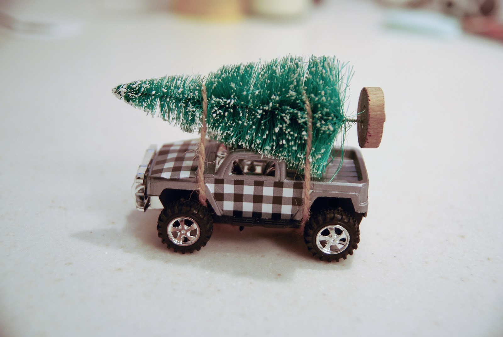 DIY Mini Christmas Tree Trucks Rambling Renovators