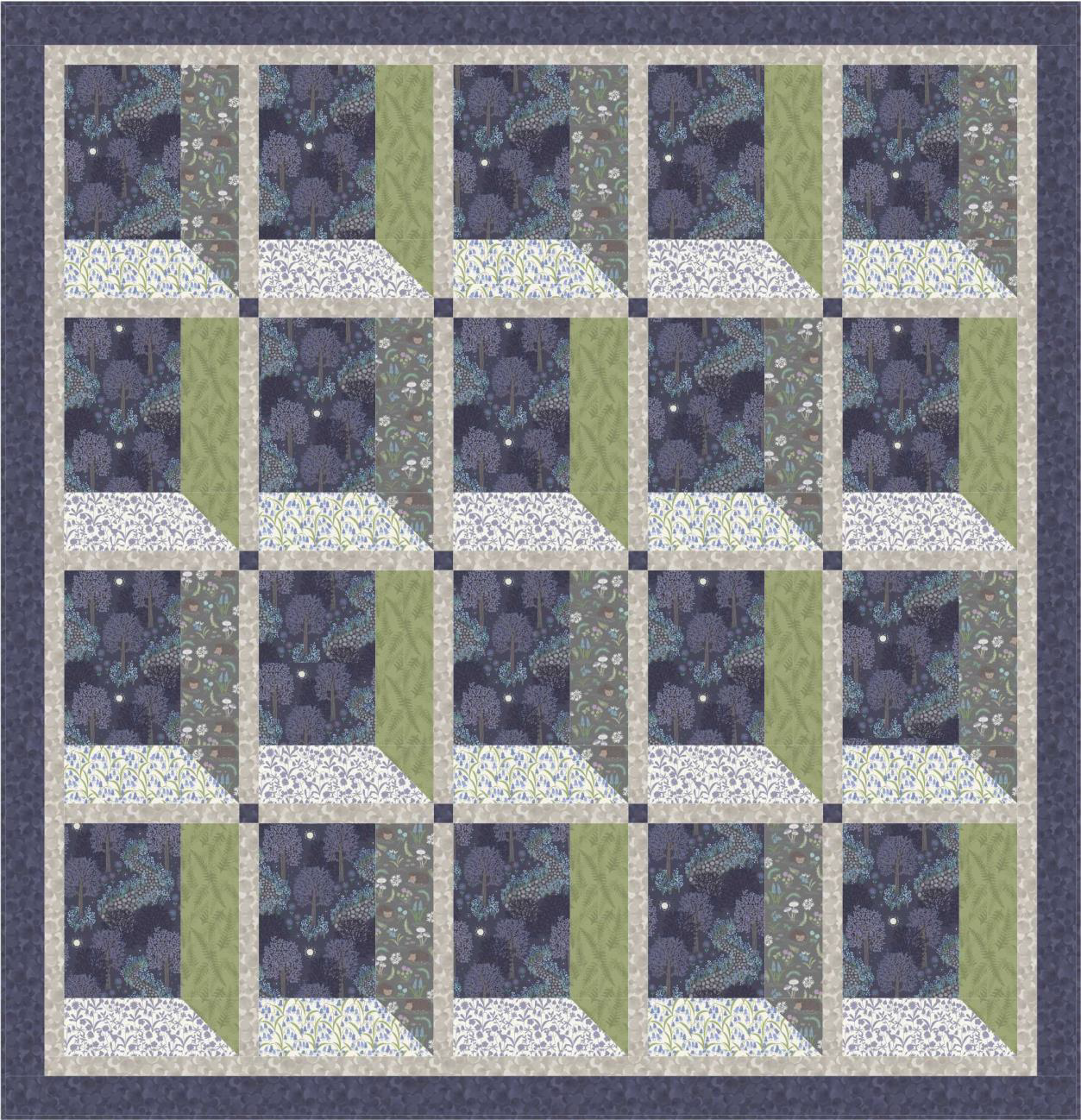 Quilt Inspiration Free Pattern Day Attic Windows Quilts