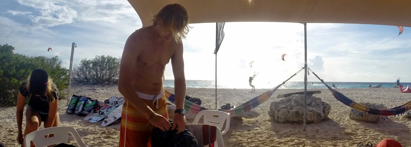 TeamHan... sy Condor: With Condor and guests to Bonaire Kite school ...