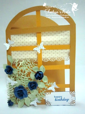 Paperie Expressions: Window shaped card