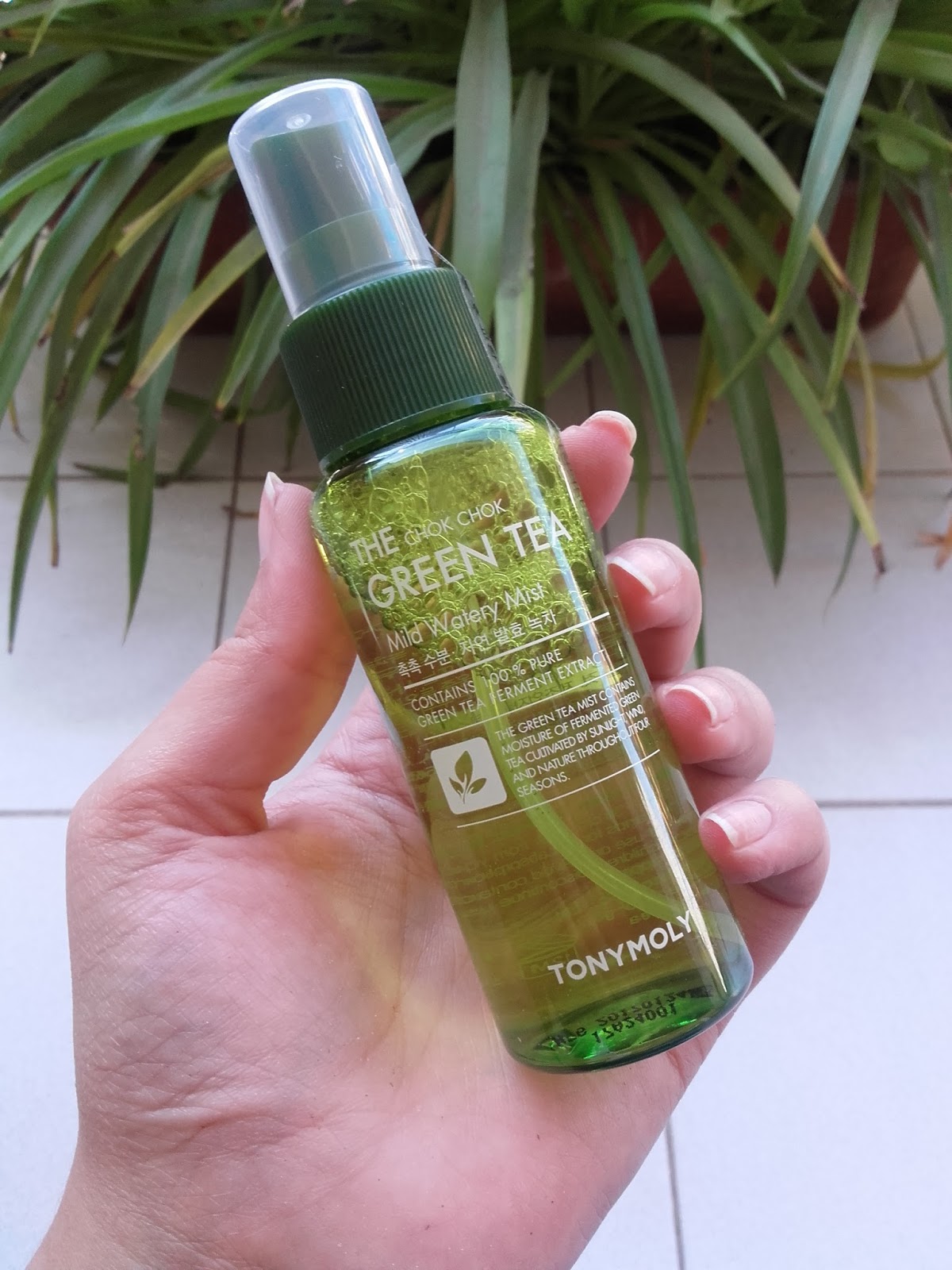 Tonymoly Green Tea Face Mist & A'pieu SOS Milk Moist Mist