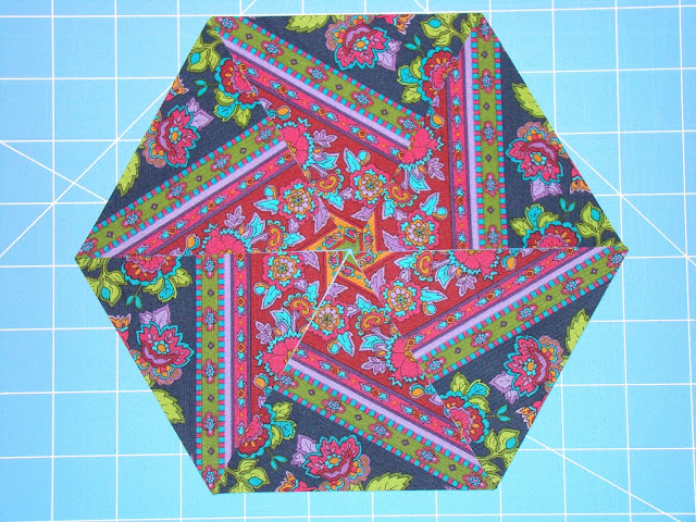 Ugly fabric one block wonder quilt