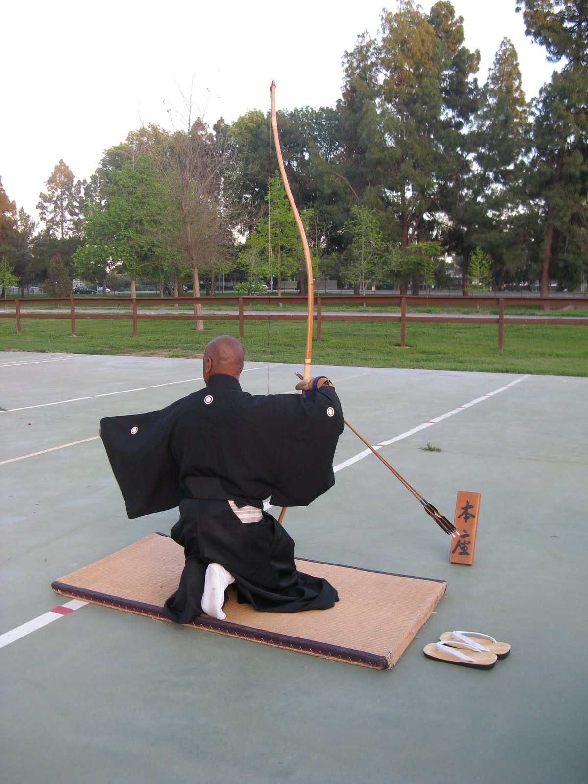 At Work and Play in Irvine The Art of Kyudo, Ancient Japanese Archery