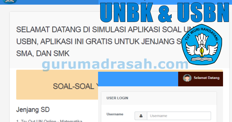 Inilah Aplikasi Online Untuk Simulasi Unbk Dan Usbn 2017 2018