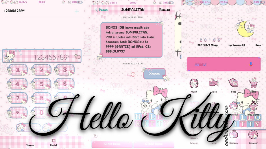 Download Tema Hello Kitty Lucu