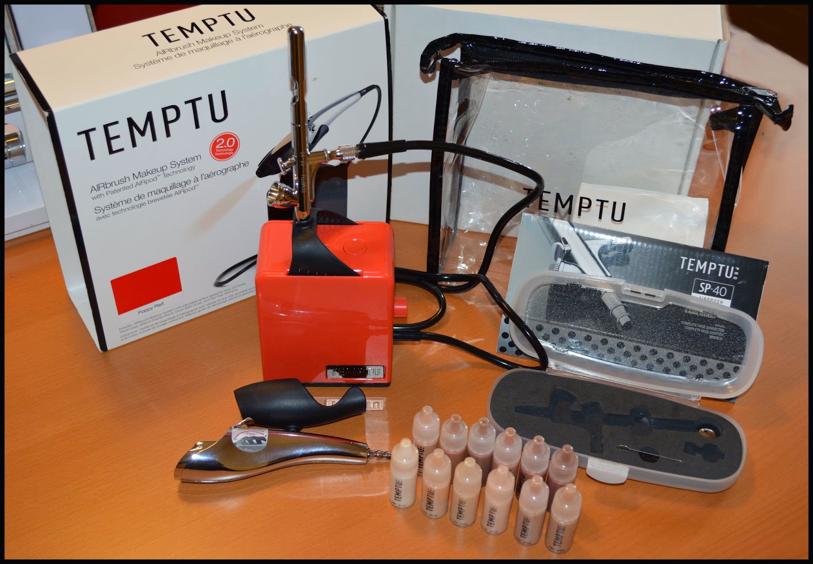 The Airbrush Makeup Guru: Airbrush Makeup Kit In-Depth Review: Temtpu 2.0  Starter Kit