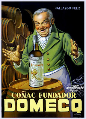 Coñac Fundador - Pedro Domecq (h. 1940) - D. Nadal