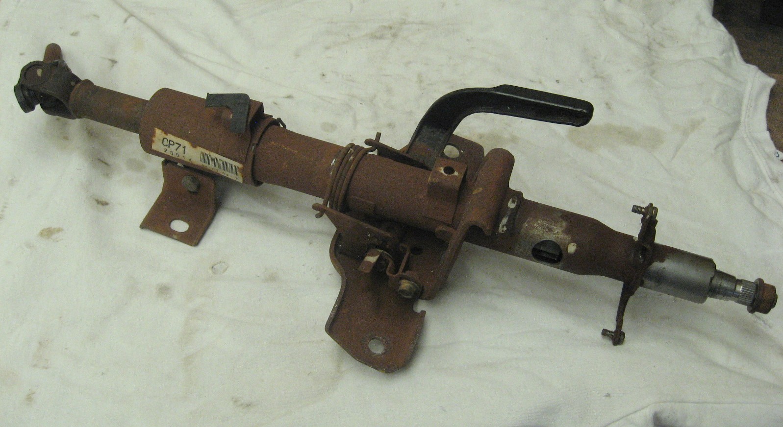 Fitting a Collapsible Steering Column