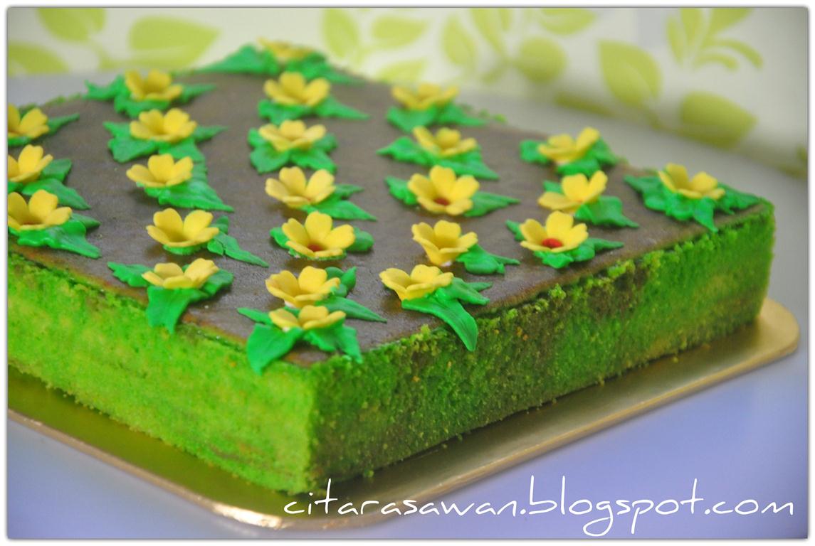 Kek Lapis Evergreen Versi Bakar Resepi Terbaik