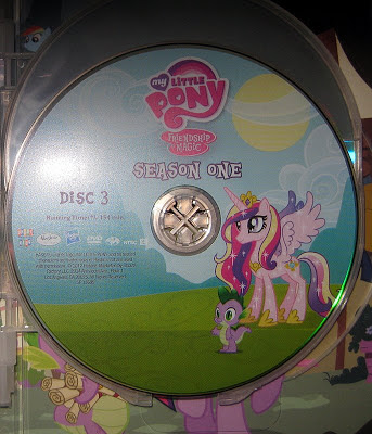 Cadance on Disc 3 of the Season One DVD