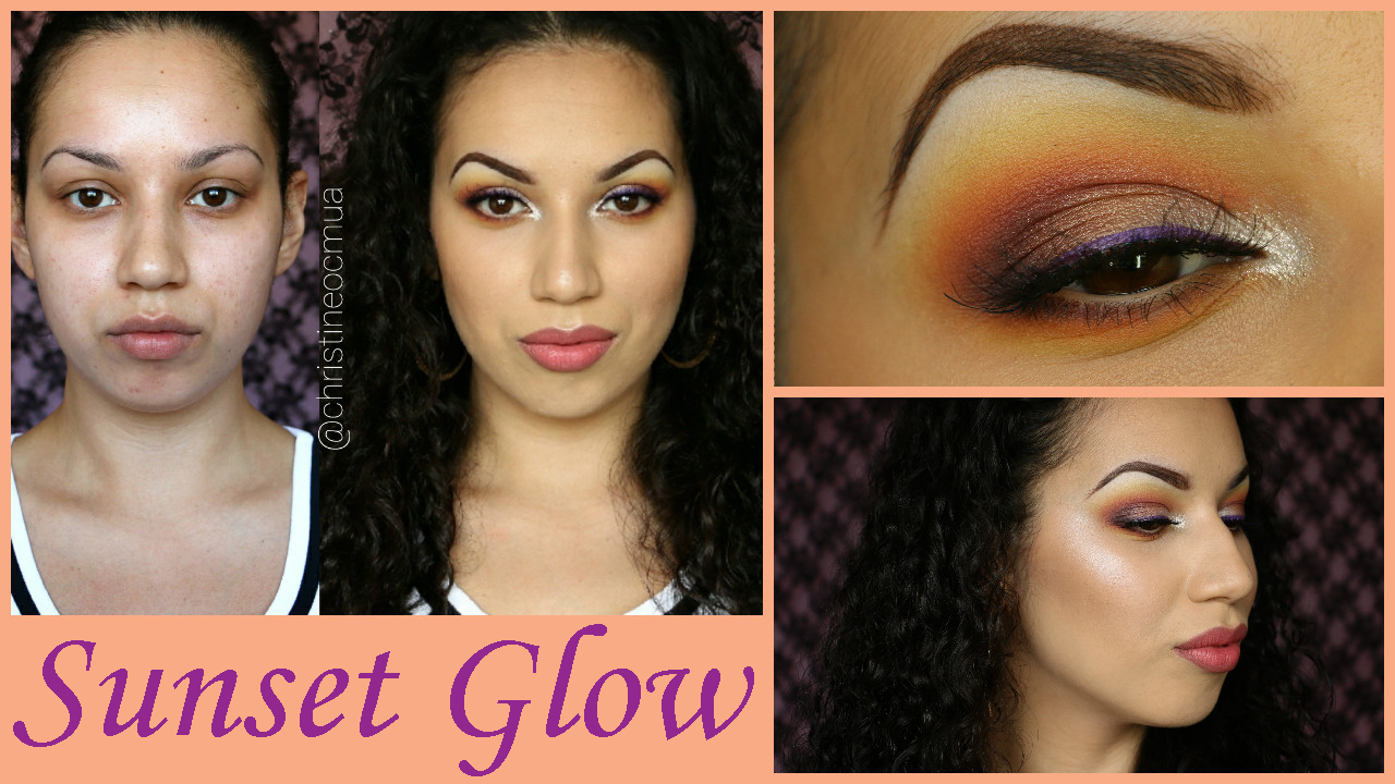 Sunset Glow Makeup tutorial