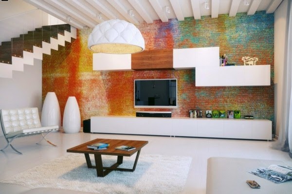 Modern TV wall &#8211; for a more pleasant evening!