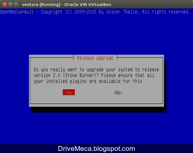 DriveMeca actualizando OpenMediaVault paso a paso